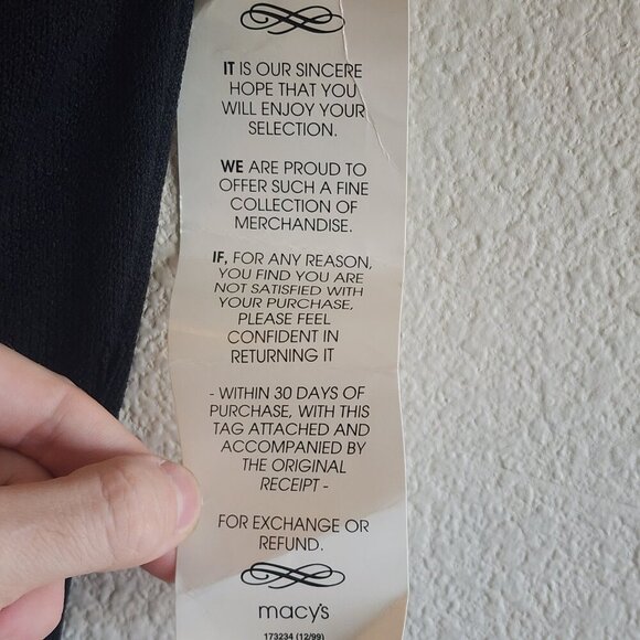 St John Evening Dress Womens 6 Black Halter Beaded Detail Wool Blend Made USA - Picture 9 of 16